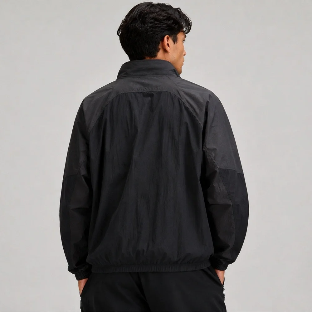 Lululemon Nylon Oversized Track Jacket Black XL NWT Full Zip Lightweight